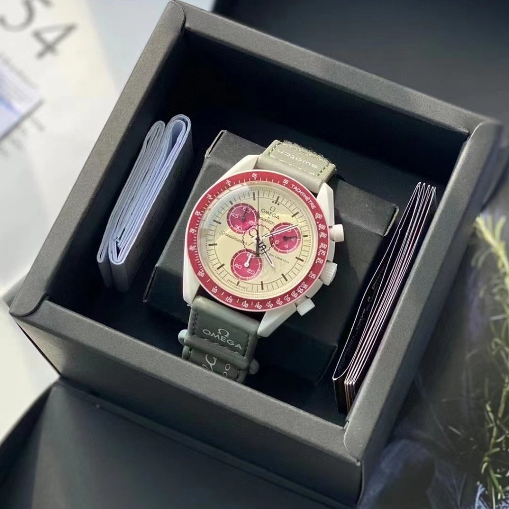 Omega. Pluto mission (red gray)